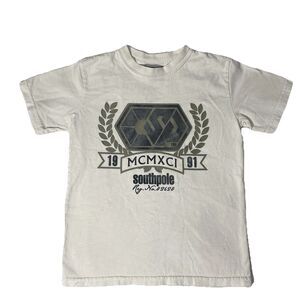 Y2k Kids SouthPole Size 5/6 Boys Streetwear Graphic Shirt